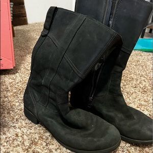 Timberland mid calf zip up boots